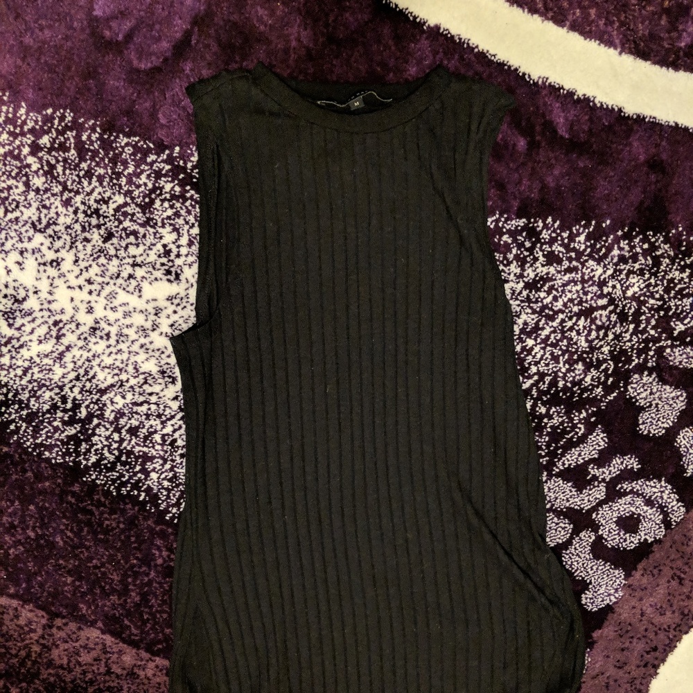 Black tunic sleeveless
